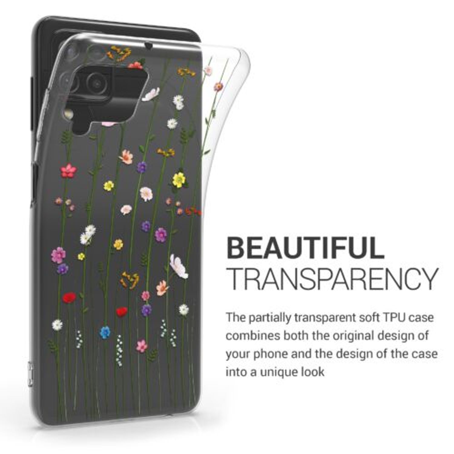 Husa pentru Samsung Galaxy A22, Silicon, Multicolor, 55498.02 fotografia produsului View 3 L