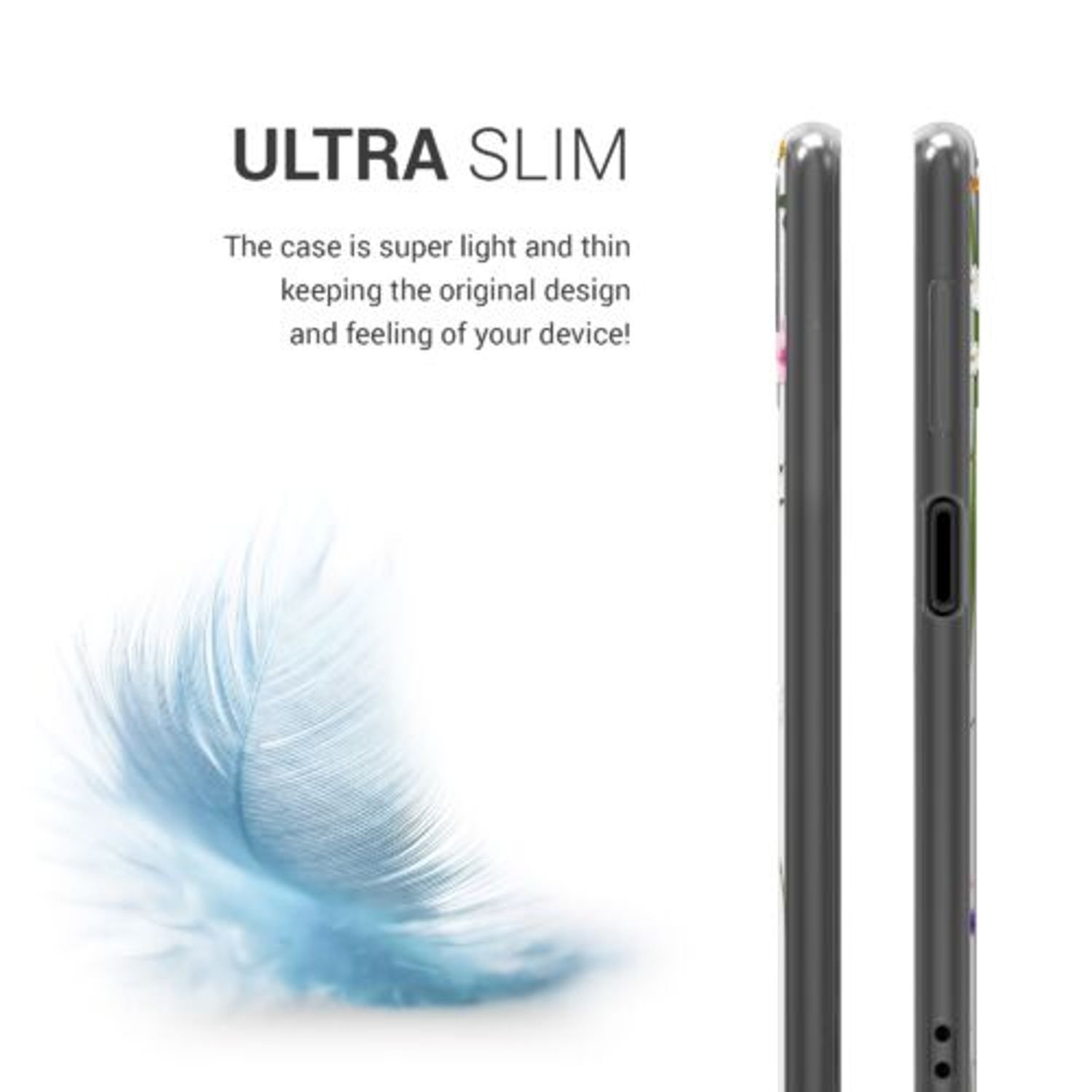 Husa pentru Samsung Galaxy A22, Silicon, Multicolor, 55498.02 fotografia produsului View 5 L