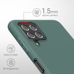 Husa pentru Samsung Galaxy A22, Silicon, Verde, 55493.171 fotografia produsului View 5 S