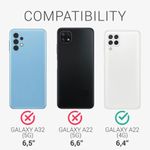 Husa pentru Samsung Galaxy A22, Silicon, Rosu, 55495.36 fotografia produsului View 6 S