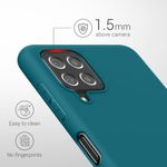 Husa pentru Samsung Galaxy A22, Silicon, Verde, 55493.57 fotografia produsului View 4 S