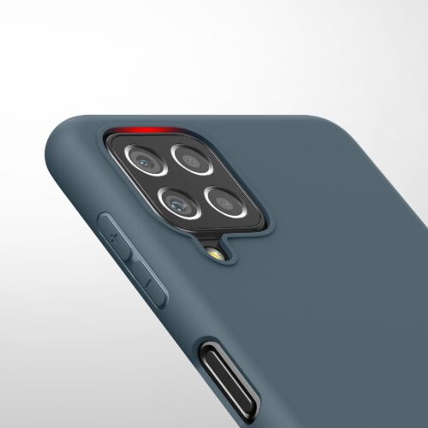 Husa pentru Samsung Galaxy A22, Silicon, Albastru, 55493.202 fotografia produsului View 9 L