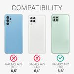 Husa pentru Samsung Galaxy A22 5G, Silicon, Multicolor, 55369.01 fotografia produsului View 4 S