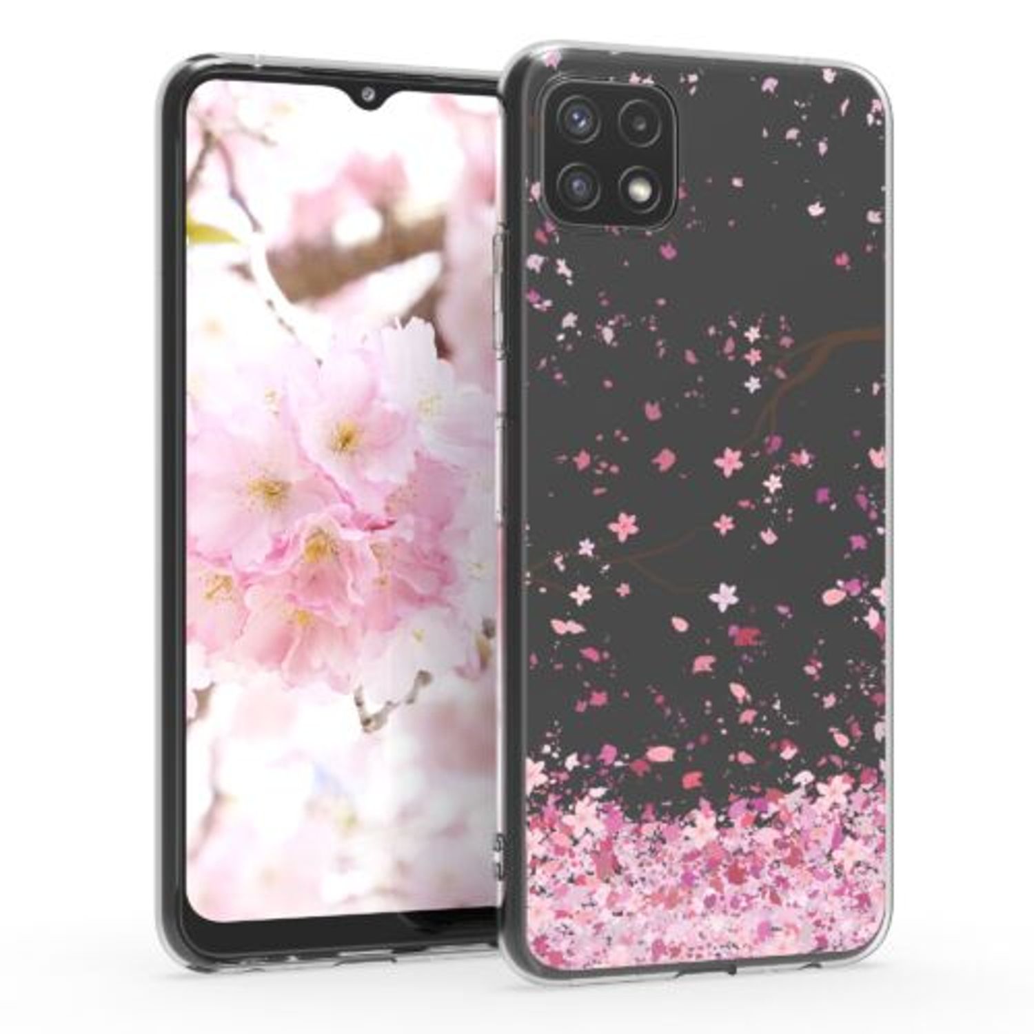Husa pentru Samsung Galaxy A22 5G, Silicon, Multicolor, 55369.01 fotografia produsului