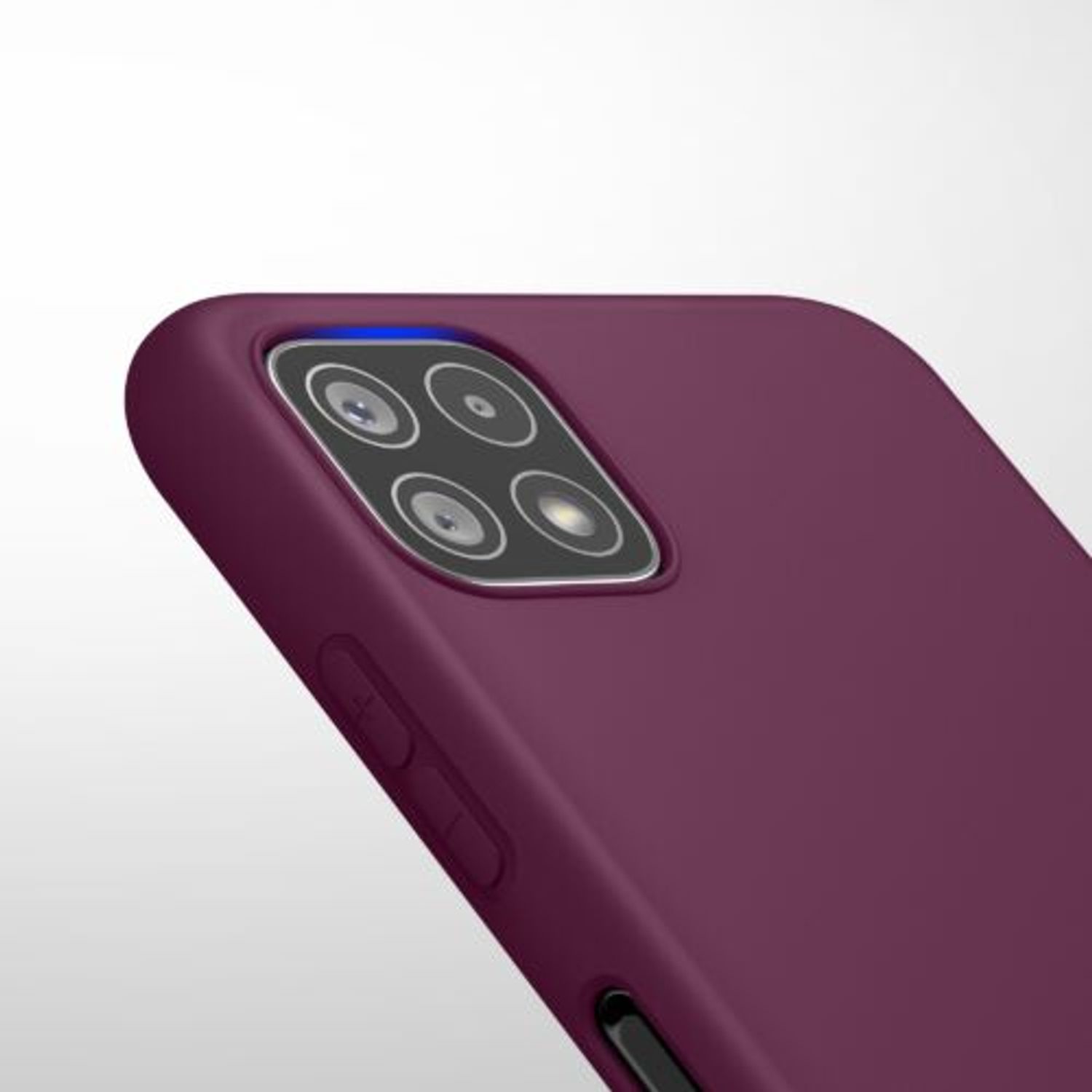 Husa pentru Samsung Galaxy A22 5G, Silicon, Violet, 55245.187 fotografia produsului View 6 L