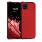 Husa pentru Samsung Galaxy A22 5G, Silicon, Rosu, 55247.36 fotografia produsului