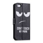 Husa pentru Apple iPhone 5/iPhone 5s/iPhone SE, Piele ecologica, Negru, 20207.14 fotografia produsului View 4 S