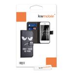 Husa pentru Apple iPhone 5/iPhone 5s/iPhone SE, Piele ecologica, Negru, 20207.14 fotografia produsului View 8 S