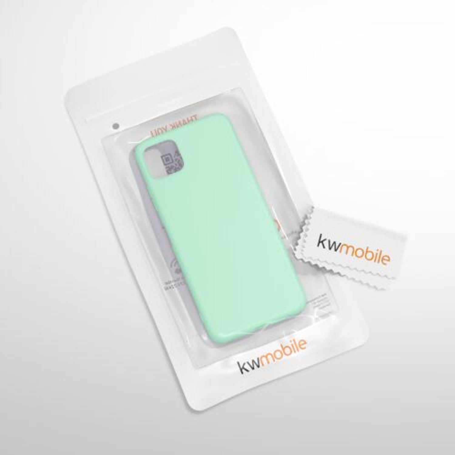 Husa pentru Samsung Galaxy A22 5G, Silicon, Verde, 55245.50 fotografia produsului View 8 L