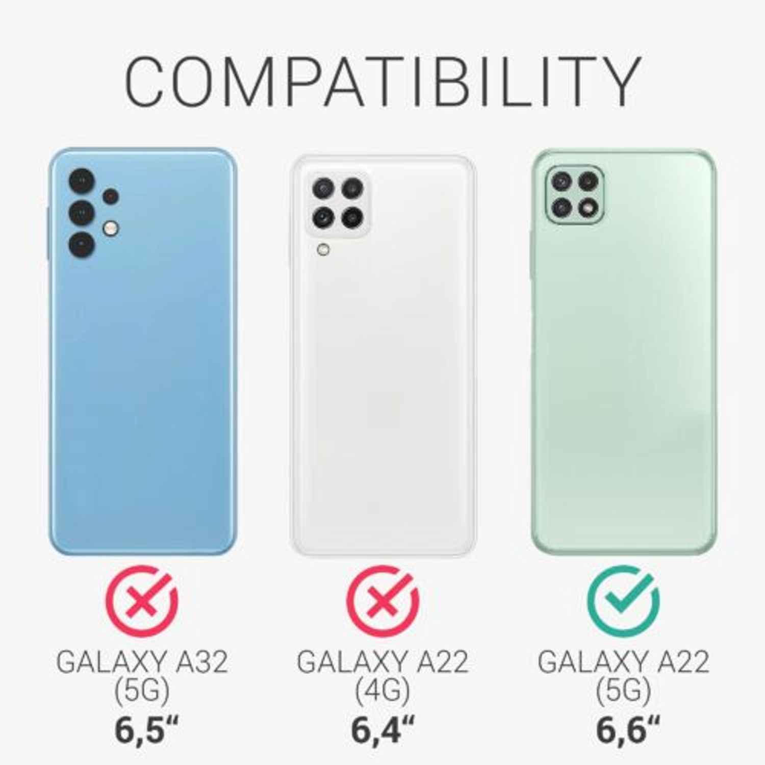 Husa pentru Samsung Galaxy A22 5G, Silicon, Verde, 55245.50 fotografia produsului View 6 L