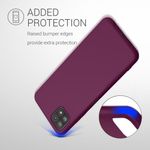 Husa pentru Samsung Galaxy A22 5G, Silicon, Violet, 55245.187 fotografia produsului View 4 S