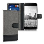 Husa pentru Samsung Galaxy A3 (2016), Textil, Gri, 39024.22 fotografia produsului