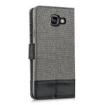 Husa pentru Samsung Galaxy A3 (2016), Textil, Gri, 39024.22 fotografia produsului View 4 S
