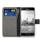 Husa pentru Samsung Galaxy A3 (2016), Textil, Gri, 39024.22 fotografia produsului View 8 S