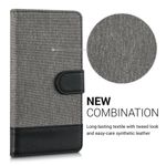 Husa pentru Samsung Galaxy A3 (2016), Textil, Gri, 39024.22 fotografia produsului View 3 S