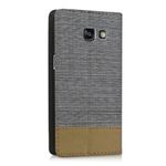 Husa pentru Samsung Galaxy A3 (2016), Textil, Gri, 37863.03 fotografia produsului View 4 S