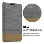 Husa pentru Samsung Galaxy A3 (2016), Textil, Gri, 37863.03 fotografia produsului View 3 S