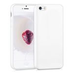 Husa pentru Apple iPhone 5/iPhone 5s/iPhone SE, Silicon, Alb, 33098.02 fotografia produsului