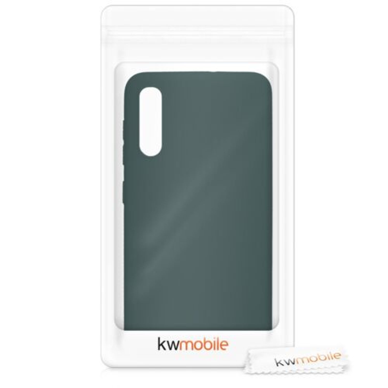 Husa pentru Samsung Galaxy A30s, Silicon, Verde, 50194.169 fotografia produsului View 7 L