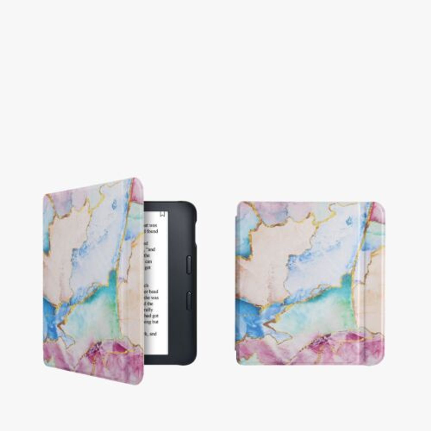 Husa pentru Kobo Libra 2, Kwmobile, Multicolor, Piele ecologica, 56575.18 fotografia produsului View 9 L
