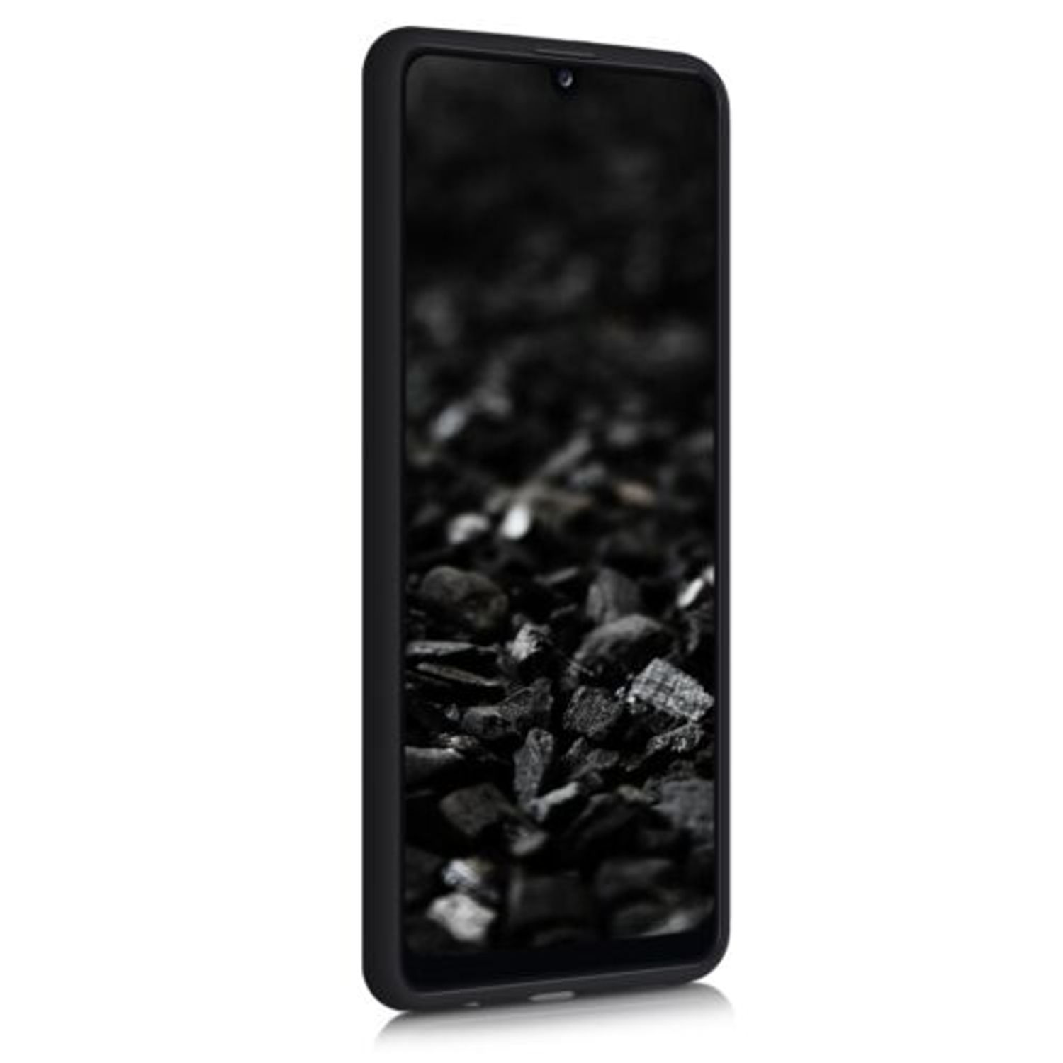 Husa pentru Samsung Galaxy A31, Silicon, Negru, 52936.47 fotografia produsului View 3 L