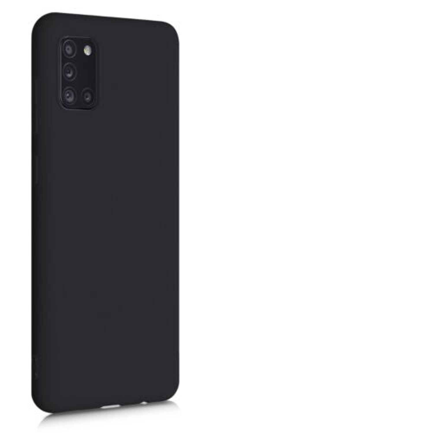 Husa pentru Samsung Galaxy A31, Silicon, Negru, 52936.47 fotografia produsului View 8 L