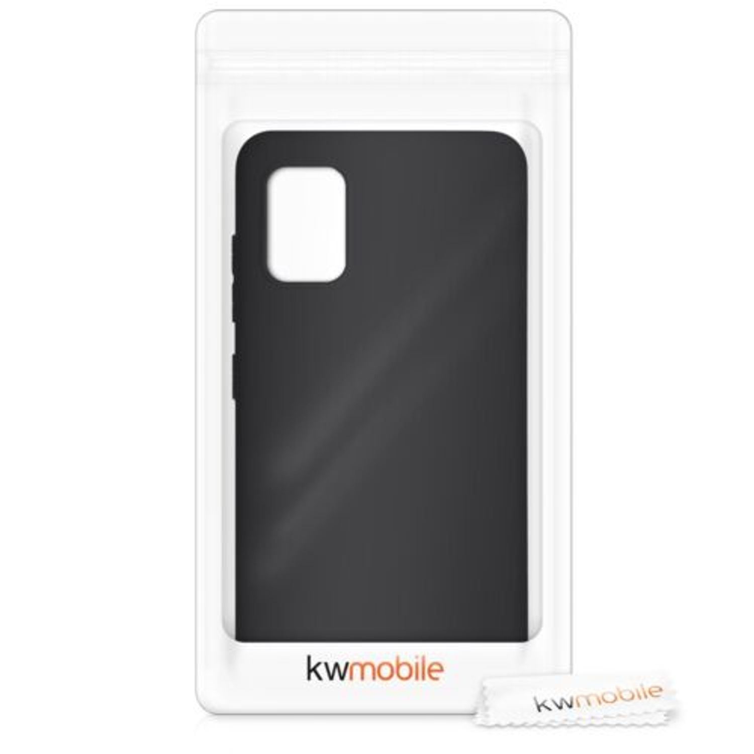 Husa pentru Samsung Galaxy A31, Silicon, Negru, 52936.47 fotografia produsului View 7 L