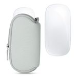 Husa pentru mouse Apple Magic Mouse 2/Magic Mouse 1, Kwmobile, Gri, Neopren, 51117.25 fotografia produsului View 2 S