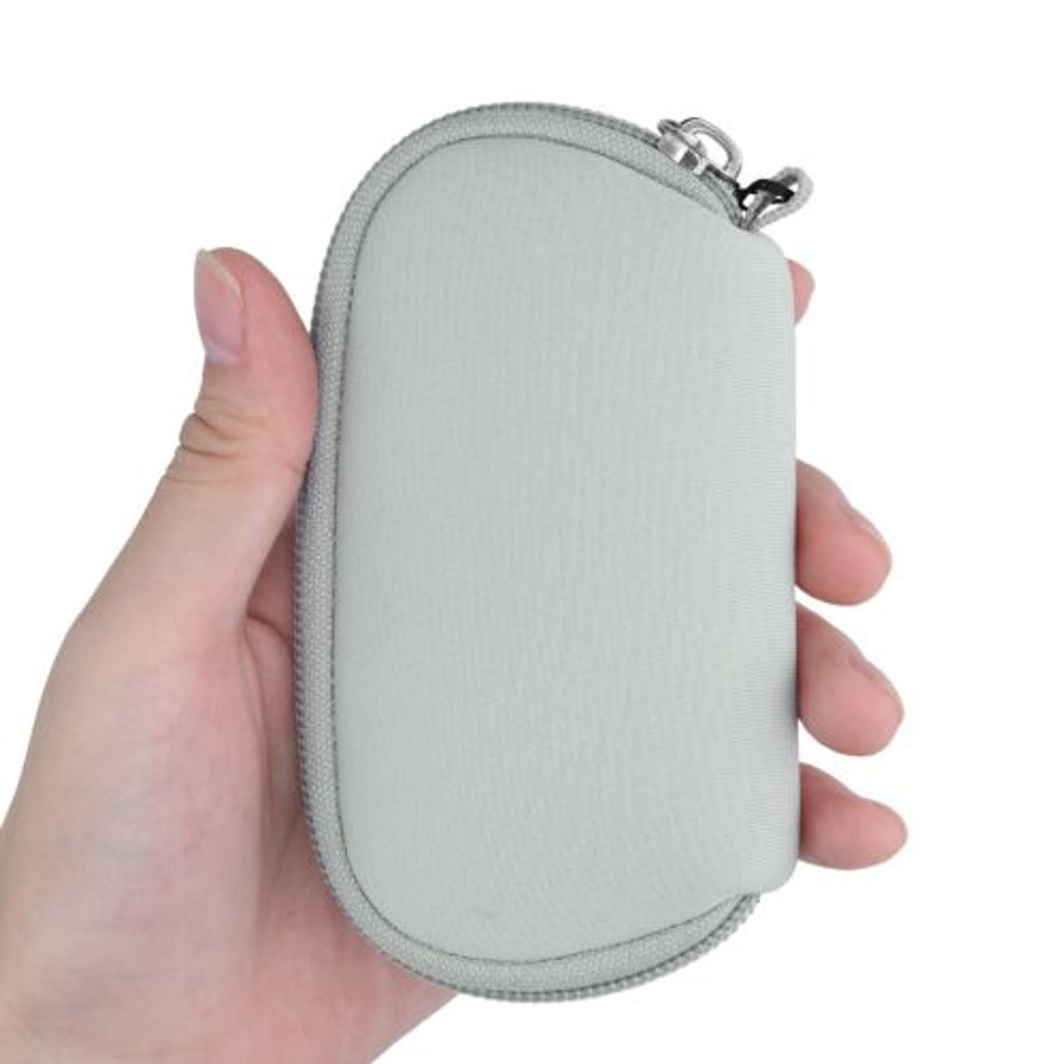 Husa pentru mouse Apple Magic Mouse 2/Magic Mouse 1, Kwmobile, Gri, Neopren, 51117.25 fotografia produsului View 3 L