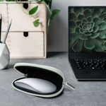 Husa pentru mouse Apple Magic Mouse 2/Magic Mouse 1, Kwmobile, Gri, Neopren, 51117.25 fotografia produsului View 5 S