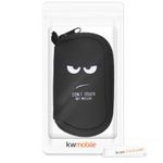 Husa pentru mouse Apple Magic Mouse 2/Magic Mouse 1, Kwmobile, Negru/Alb, Neopren, 51118.01 fotografia produsului View 6 S