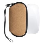 Husa pentru mouse Apple Magic Mouse 2/Magic Mouse 1, Kwmobile, Maro, Pluta, 58898.24 fotografia produsului View 8 S