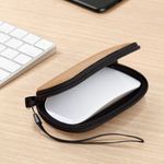 Husa pentru mouse Apple Magic Mouse 2/Magic Mouse 1, Kwmobile, Maro, Pluta, 58898.24 fotografia produsului View 9 S