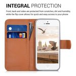 Husa pentru Apple iPhone 5/iPhone 5s/iPhone SE, Textil, Gri, 35222.19 fotografia produsului View 5 S