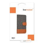Husa pentru Apple iPhone 5/iPhone 5s/iPhone SE, Textil, Gri, 35222.19 fotografia produsului View 8 S