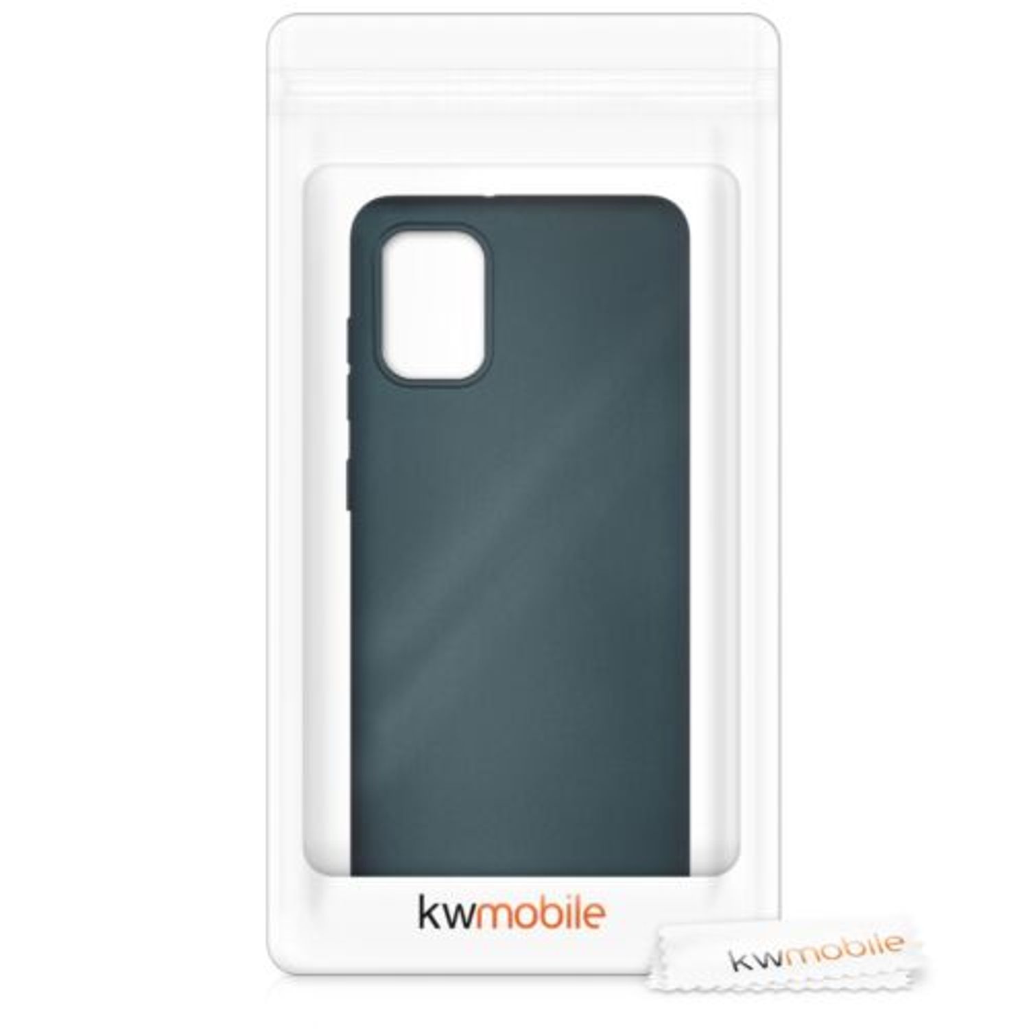 Husa pentru Samsung Galaxy A31, Silicon, Verde, 52938.14 fotografia produsului View 7 L