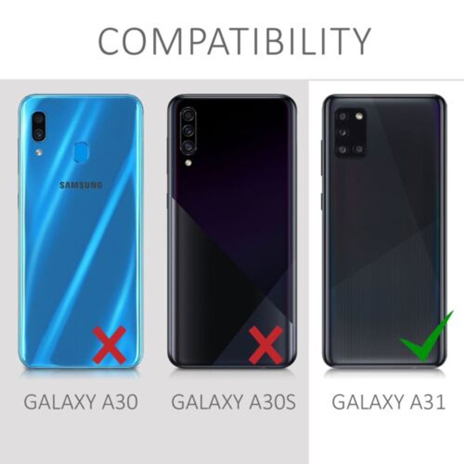 Husa pentru Samsung Galaxy A31, Silicon, Verde, 52938.14 fotografia produsului View 6 L