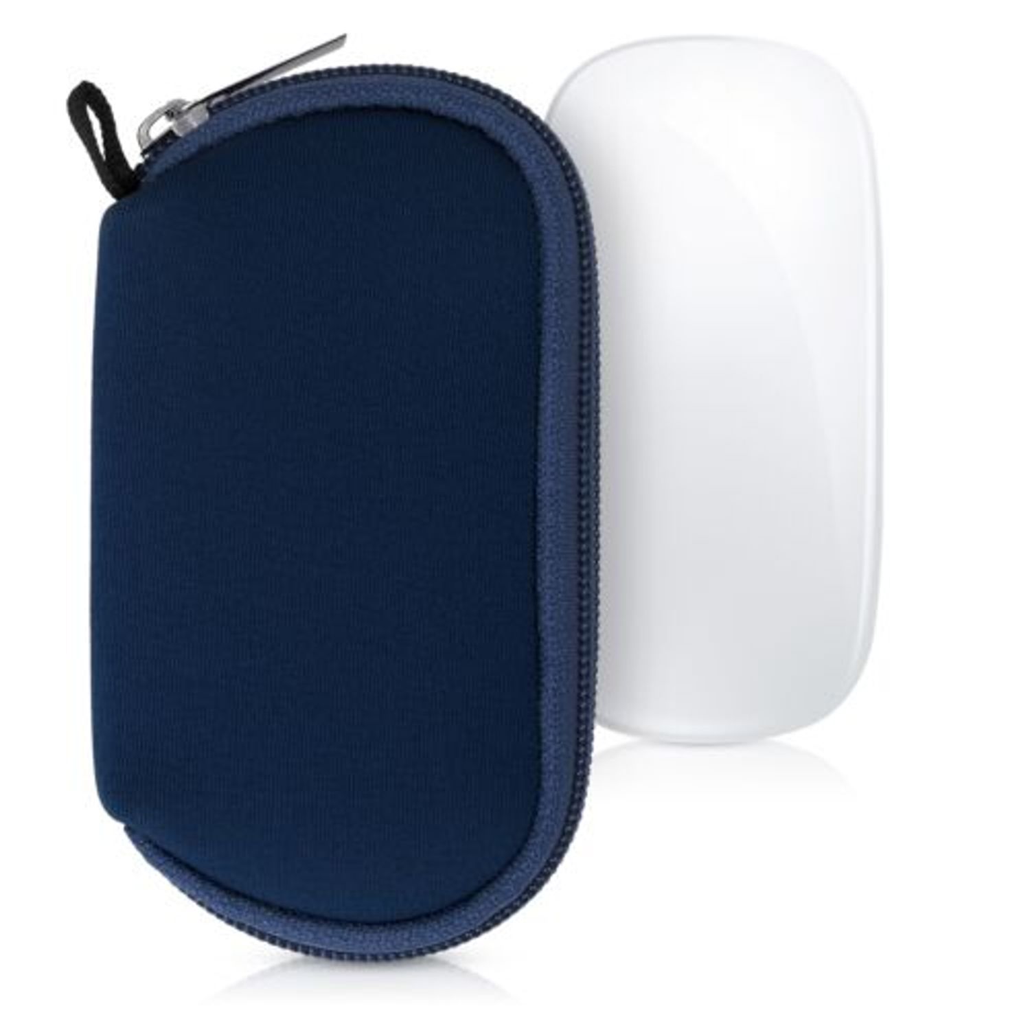 Husa pentru mouse Apple Magic Mouse 2/Magic Mouse 1, Kwmobile, Albastru, Neopren, 51117.17 fotografia produsului View 7 L