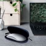 Husa pentru mouse Apple Magic Mouse 2/Magic Mouse 1, Kwmobile, Albastru, Neopren, 51117.17 fotografia produsului View 5 S