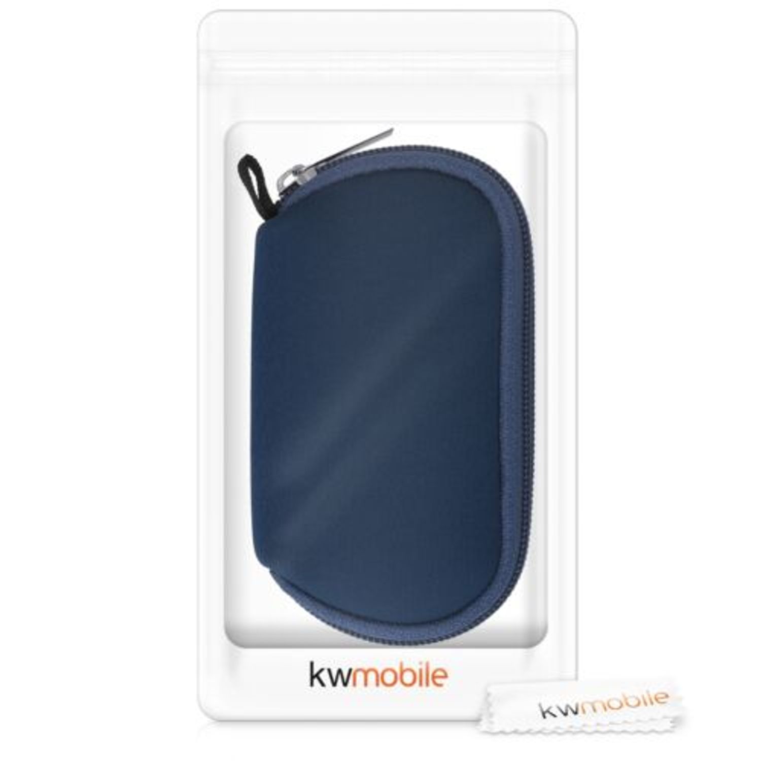 Husa pentru mouse Apple Magic Mouse 2/Magic Mouse 1, Kwmobile, Albastru, Neopren, 51117.17 fotografia produsului View 2 L