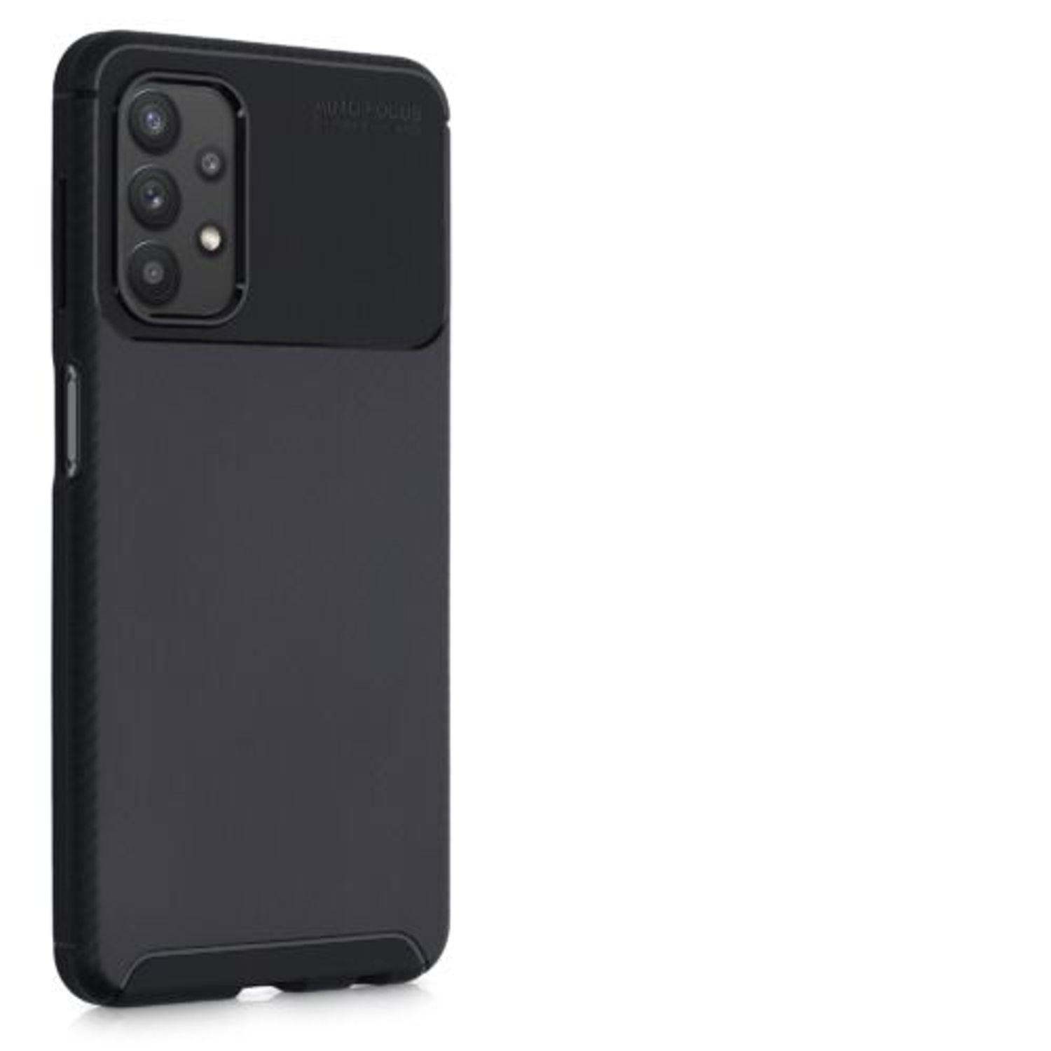 Husa pentru Samsung Galaxy A32 5G, Silicon, Negru, 55254.01 fotografia produsului View 8 L