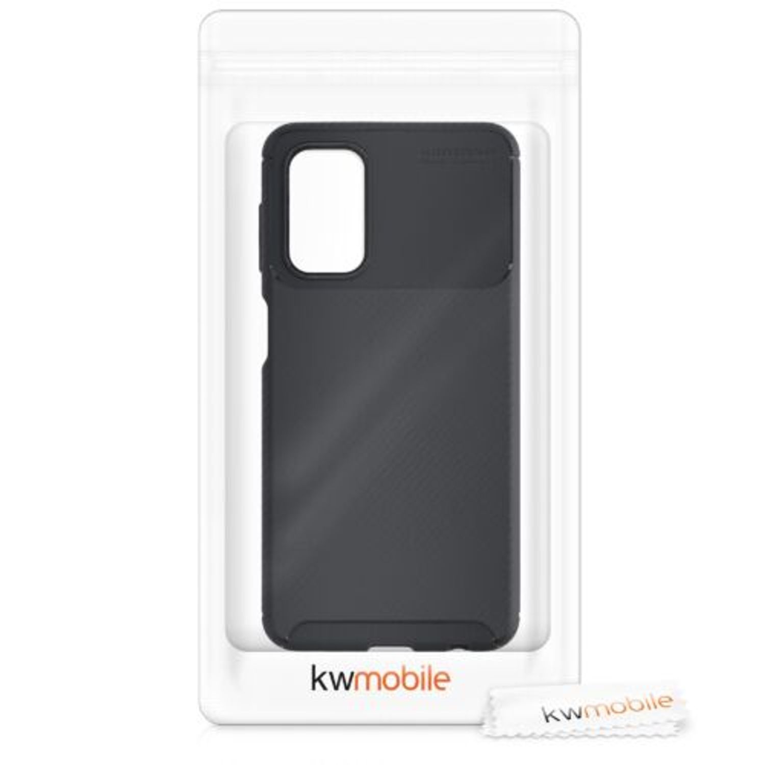 Husa pentru Samsung Galaxy A32 5G, Silicon, Negru, 55254.01 fotografia produsului View 7 L