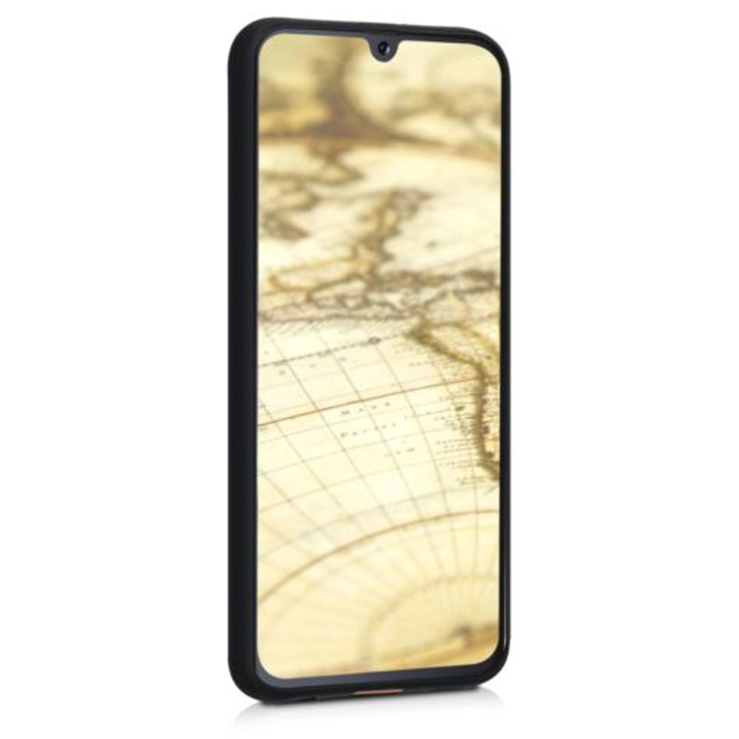 Husa pentru Samsung Galaxy A40, Silicon, Negru, 49523.01 fotografia produsului View 3 L