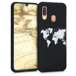 Husa pentru Samsung Galaxy A40, Silicon, Negru, 49523.01 fotografia produsului