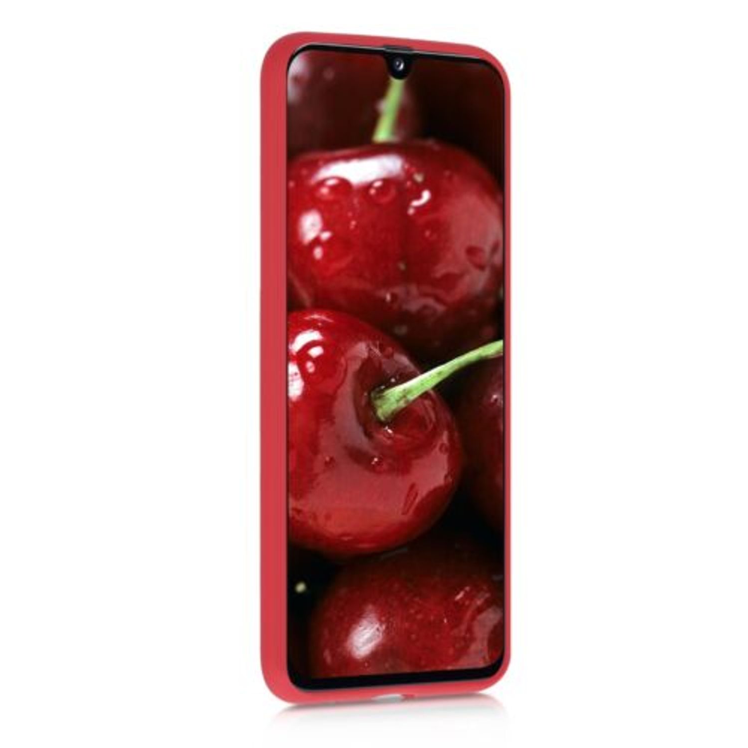Husa pentru Samsung Galaxy A40, Silicon, Rosu, 48547.51 fotografia produsului View 3 L