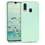 Husa pentru Samsung Galaxy A40, Silicon, Verde, 48547.50 fotografia produsului