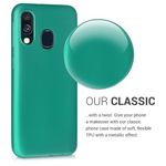Husa pentru Samsung Galaxy A40, Silicon, Verde, 48546.128 fotografia produsului View 4 S
