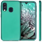 Husa pentru Samsung Galaxy A40, Silicon, Verde, 48546.128 fotografia produsului View 2 S