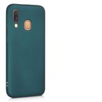 Husa pentru Samsung Galaxy A40, Silicon, Verde, 48546.14 fotografia produsului
