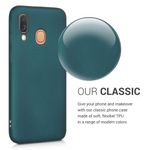 Husa pentru Samsung Galaxy A40, Silicon, Verde, 48546.14 fotografia produsului View 5 S